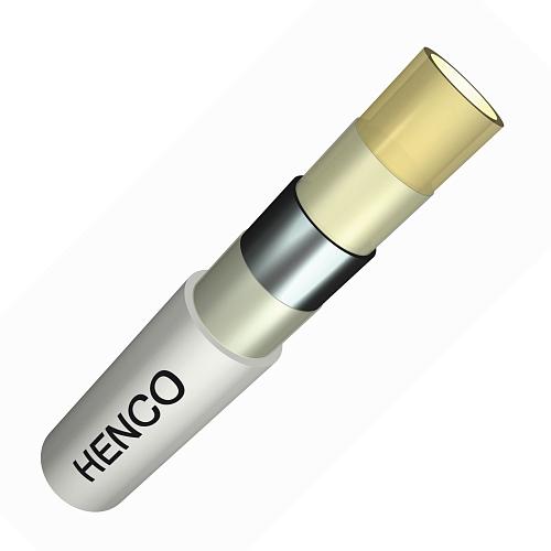 Henco RIXc 26х3 мм (50 м) в синей гофре труба металлопластиковая