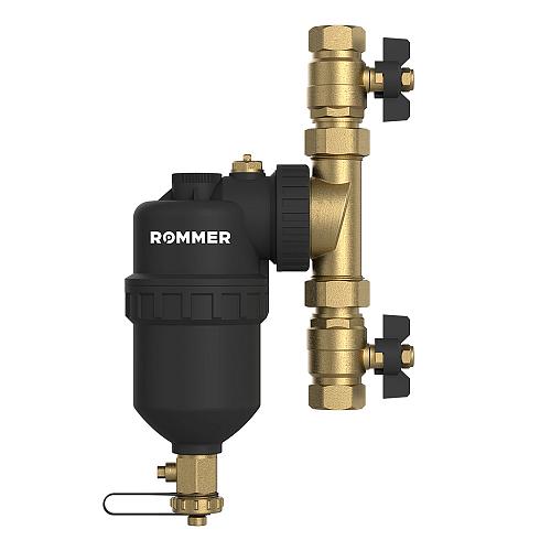 ROMMER Магнитный сепаратор шлама поворотный, ВР 1 1/4" корпус- композит