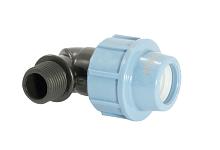 Unipum D32x3/4" Отвод 90 н/р фитинг для труб ПНД