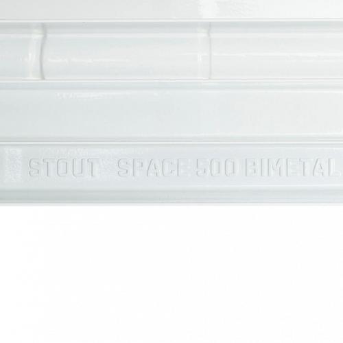 Stout Space 500 -17 секции секционный биметаллический радиатор