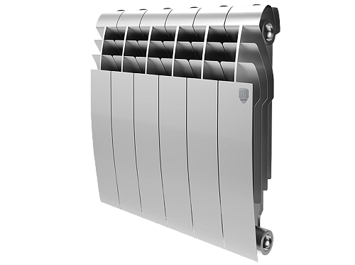 Royal Thermo Biliner 350 Silver Satin /1 секция БиМеталлический радиатор