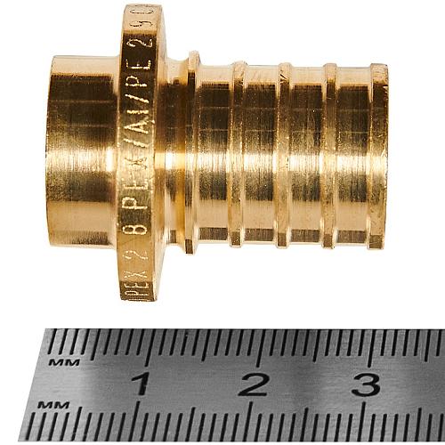 ROMMER Монтажная гильза 20х2.8 для труб из сшитого полиэтилена осевая