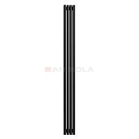 Arbiola Iris 42 H 2200-42-04 секции черный вертикальный радиатор c боковым подключением