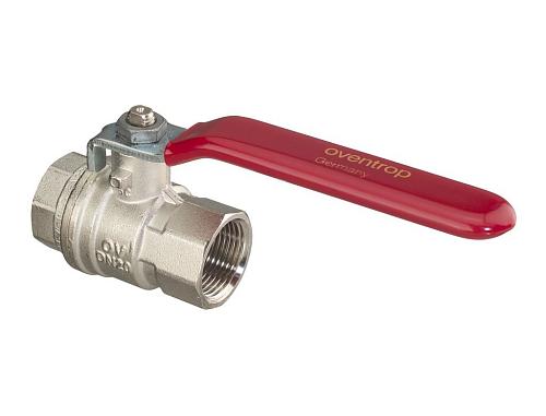 Oventrop Optibal 1 1/4" ВР/ВР Кран шаровой ручка-рычаг	