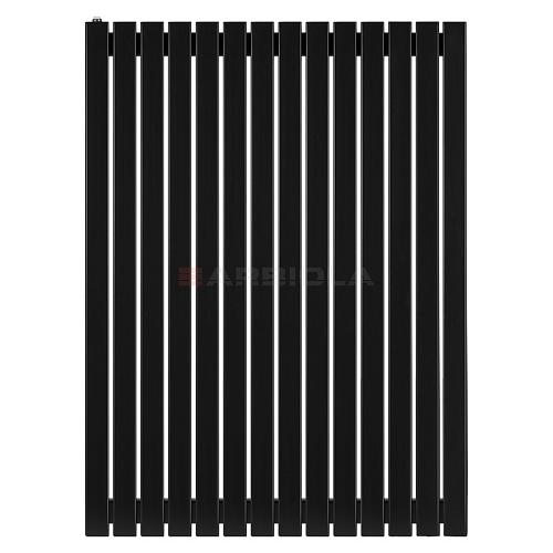 Arbiola Liner H 1200-36-14 секции черный вертикальный радиатор c боковым подключением