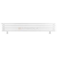 Arbiola Gorizont Ritmo HZ 1750-40-05 секций белый горизонтальный  радиатор c боковым подключением (на ножках)