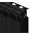 Rifar Monolit Ventil 500 12 секции антрацит биметаллический радиатор с нижним подключением