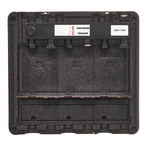 Elsen Комбинированная гребенка DN 20, с гидрострелкой, 3 контура, с крепежом и теплоизоляцией, Q=2 м³/ч