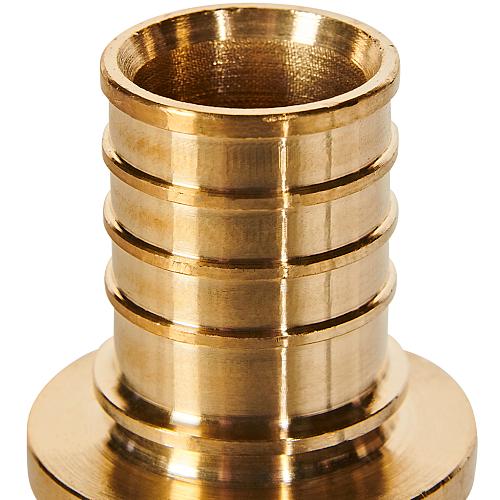 ROMMER Муфта соединительная равнопроходная 25 для труб из сшитого полиэтилена осевая