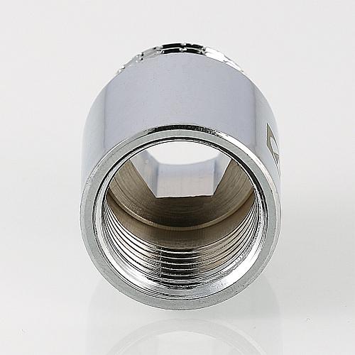 Valtec 1/2" x 10 мм Удлинитель хромированный внутренняя/наружная резьба