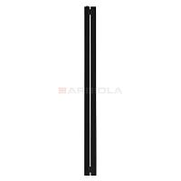 Arbiola Liner H 1750-36-02 секции черный вертикальный радиатор c боковым подключением