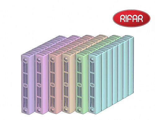 Rifar Supremo Ventil  350 - 06 секции биметаллический радиатор с нижним левым подключением