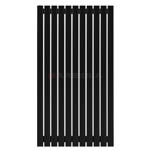 Arbiola Mono H 1200-60-11 секции черный вертикальный радиатор c боковым подключением