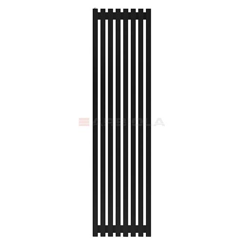  Arbiola Ritmo H 1750-40-08 секции черный вертикальный радиатор c боковым подключением