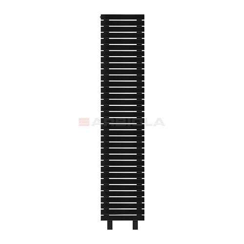 Arbiola Gorizont Liner HZ 600-36-34 секции черный горизонтальный радиатор c боковым подключением с ножками