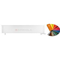 Arbiola Gorizont Ritmo VZ 2200-40-07 секций цветной горизонтальный  радиатор c нижним подключением (на ножках)