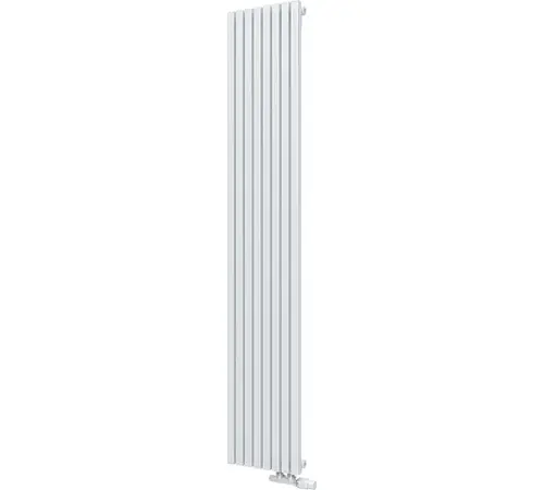 КЗТО QUADRUM 30 V 2- 1750-8 U RAL1T104S9016 Радиатор (белый муар) с нижним подключением