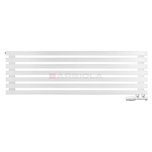 Arbiola Ritmo Gorizont V 1250-40-07 секций белый горизонтальный радиатор c нижним подключением