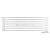 Arbiola Ritmo Gorizont V 1250-40-07 секций белый горизонтальный радиатор c нижним подключением