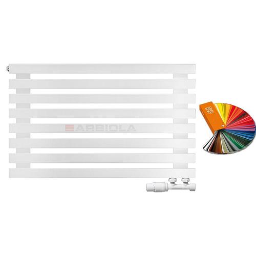 Arbiola Ritmo Gorizont V 1000-40-08 секций цветной горизонтальный радиатор c нижним подключением