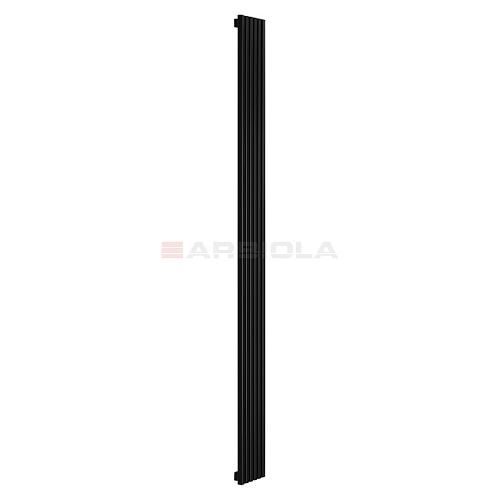  Arbiola Ritmo H 2200-40-14 секции черный вертикальный радиатор c боковым подключением