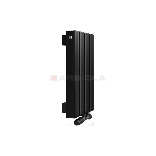Arbiola Mono V 600-60-18 секции черный вертикальный радиатор c нижним подключением