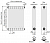 Rifar Tubog 2180 10 секции стальной трубчатый радиатор c боковым подключением