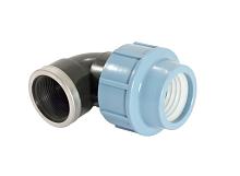 Unipum D20x1/2" Отвод 90 в/р фитинг для труб ПНД