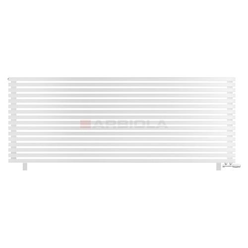 Arbiola Gorizont Ritmo VZ 2500-40-16 секций белый горизонтальный  радиатор c нижним подключением (на ножках)