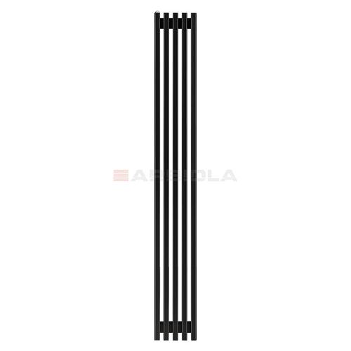 Arbiola Compact H 1800-63-05 секции черный вертикальный радиатор c боковым подключением