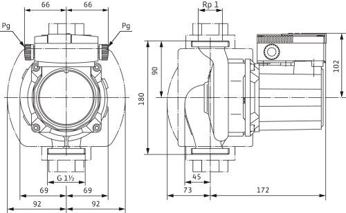 Wilo TOP-S 25/10 DM PN6/10 Циркуляционный насос