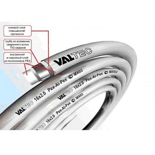 Valtec PEX-AL-PEX (60 м) 16x2,0 мм Труба металлопластиковая 