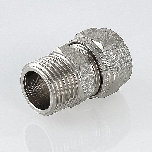 Valtec 20 x 3/4" Фитинг обжимной с переходом на наружную резьбу