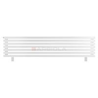 Arbiola Gorizont Ritmo HZ 1750-40-07 секций белый горизонтальный  радиатор c боковым подключением (на ножках)