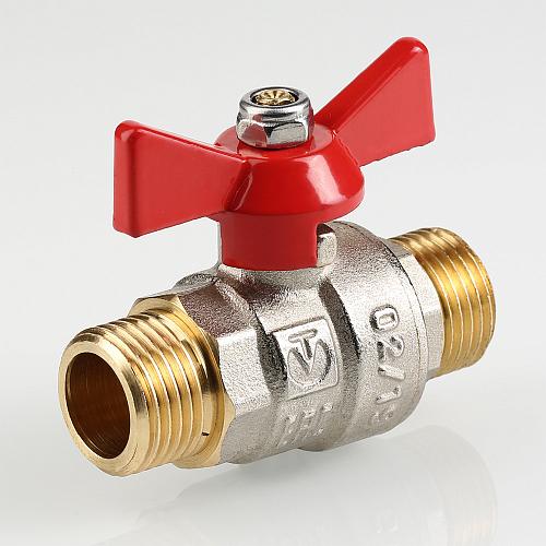 Valtec Base 3/4" Кран шаровой наружная/наружная резьба рукоятка бабочка