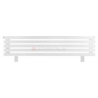Arbiola Gorizont Ritmo HZ 1250-40-05 секций белый горизонтальный  радиатор c боковым подключением (на ножках)