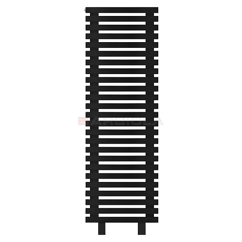 Arbiola Gorizont Ritmo HZ 500-40-25 секций чёрный горизонтальный  радиатор c боковым подключением (на ножках)