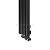 Arbiola Compact V 1500-63-12 секции черный вертикальный радиатор c нижним подключением