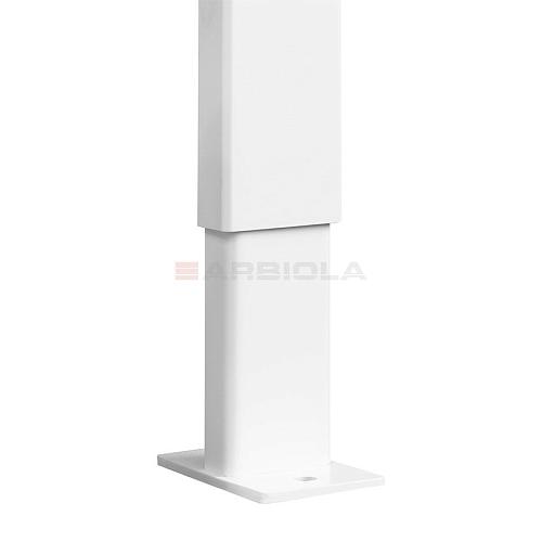 Arbiola Gorizont Ritmo HZ 1750-40-06 секций белый горизонтальный  радиатор c боковым подключением (на ножках)