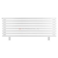 Arbiola Gorizont Ritmo HZ 1250-40-08 секций белый горизонтальный  радиатор c боковым подключением (на ножках)