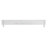 Arbiola Gorizont Compact HZ 1750-63-04 секции белый горизонтальный радиатор c боковым подключением с ножками