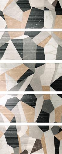 Fap Ceramiche Roma Diamond Caleido Ins.Mix5 110×250 см Декор
