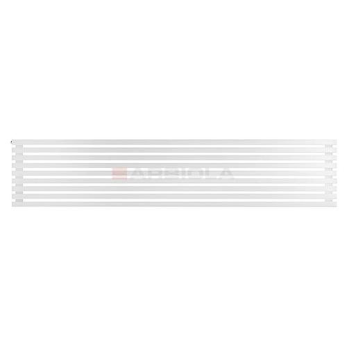 Arbiola Gorizont Ritmo H 2500-40-09 секций белый горизонтальный  радиатор c боковым подключением