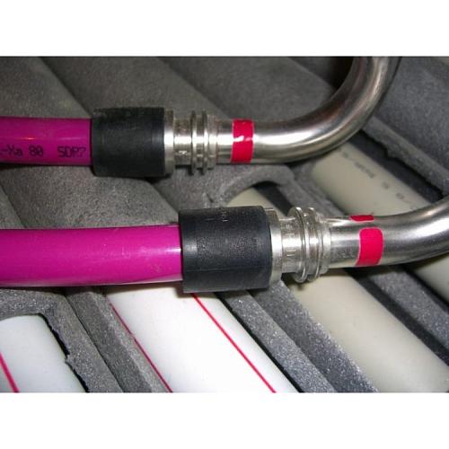 Rehau Rautitan pink+ (1 м) 63х8,7 мм труба из сшитого полиэтилена