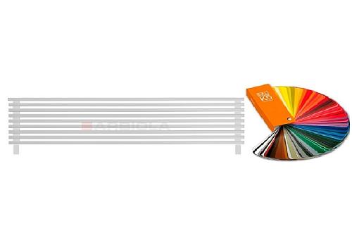 Arbiola Gorizont Compact HZ 2500-63-09 секции цветной горизонтальный радиатор c боковым подключением с ножками