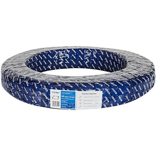 Труба STOUT PE-Xa/Al/PE-RT стабильная 16,2х2,6 мм., бухта 20 м., серая
