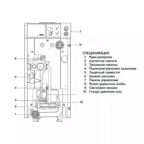 Sime RX 37 TP Газовый напольный одноконтурный котел